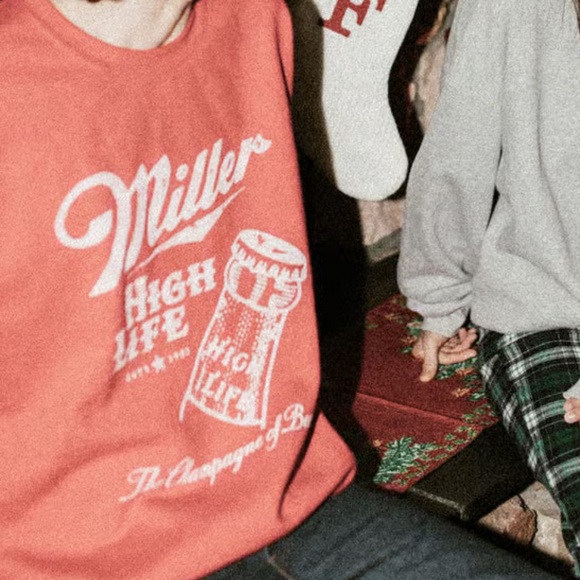 NEW Junk Food Clothing Miller High Life Sweatshirt